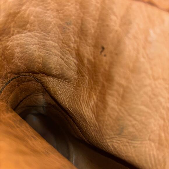 Bed|Stu Women’s 7 Tan Leather Woven Wedge Ankle Boots Boho Artisan Style - Picture 7 of 9